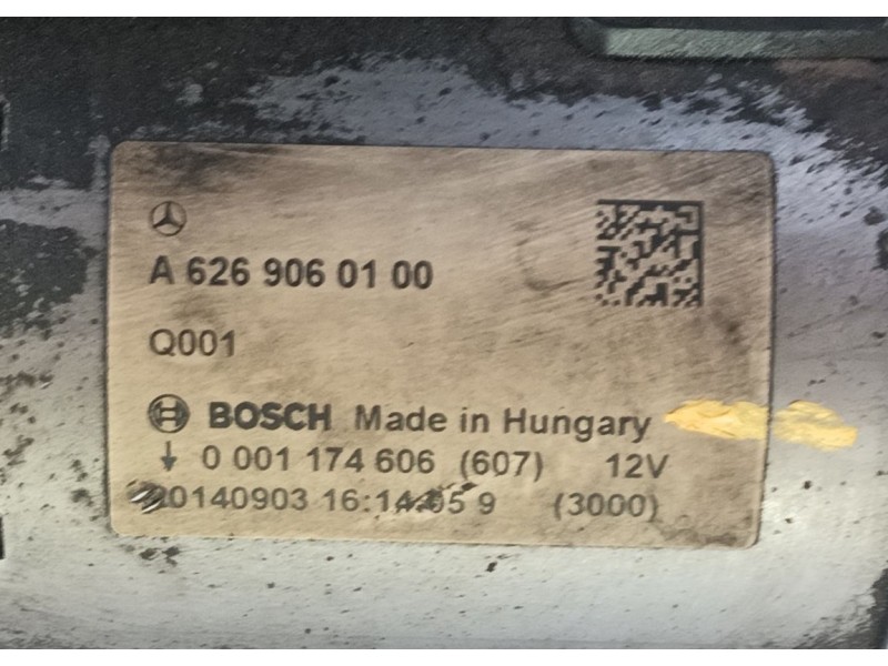 Recambio de motor arranque para mercedes-benz clase c (w205) c 180 bluetec / d (205.036) referencia OEM IAM A6269060100  