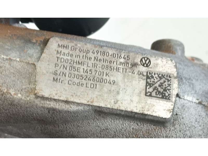 Recambio de turbocompresor para cupra formentor (km7, kmp) 1.5 tsi referencia OEM IAM   