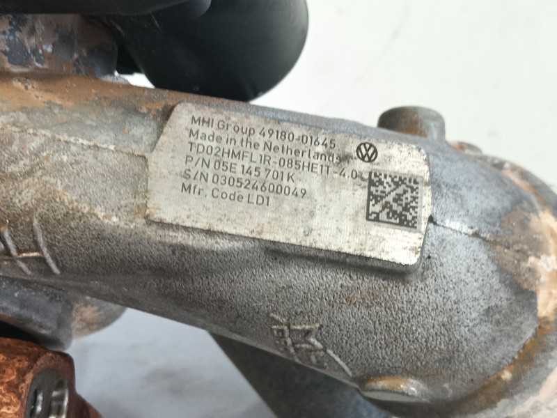 Recambio de turbocompresor para cupra formentor (km7, kmp) 1.5 tsi referencia OEM IAM   