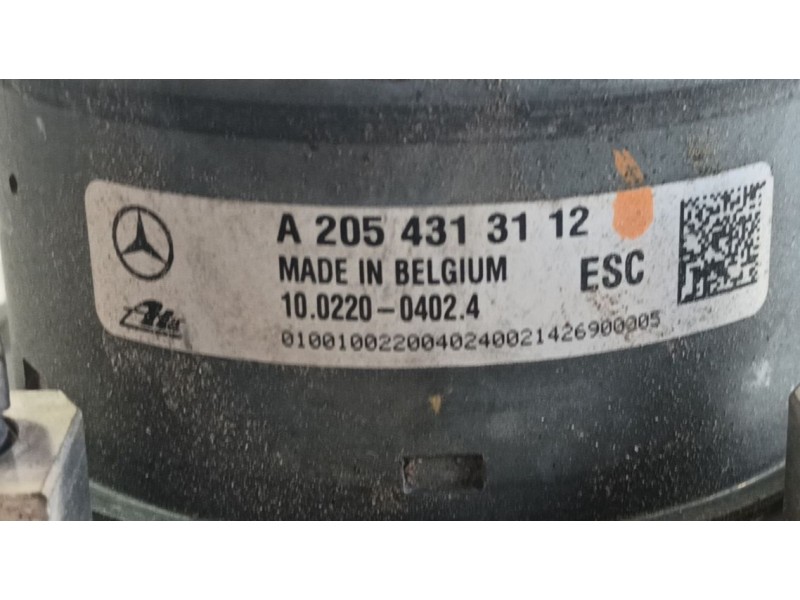 Recambio de abs para mercedes-benz clase c (w205) c 180 bluetec / d (205.036) referencia OEM IAM 2534313500  
