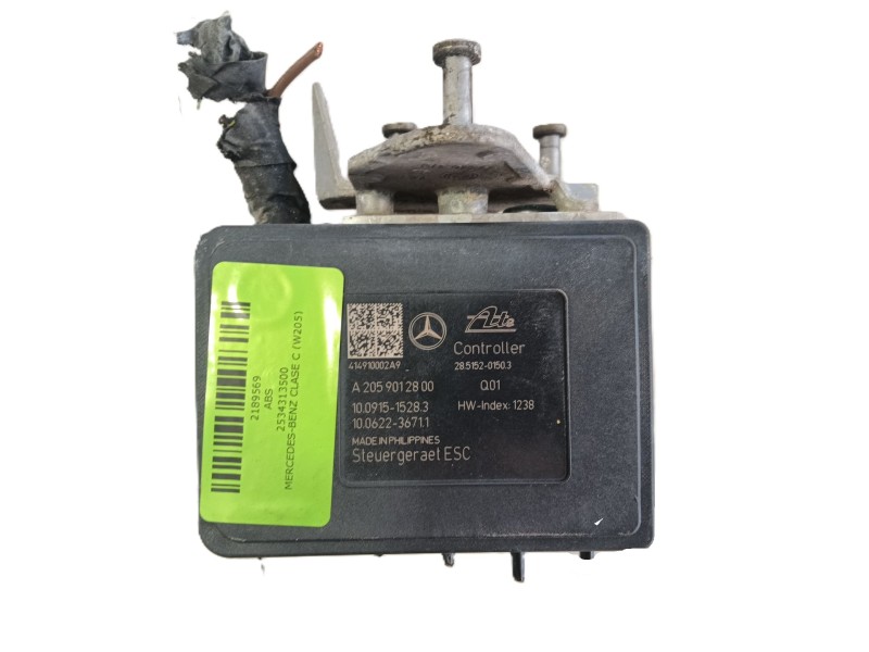 Recambio de abs para mercedes-benz clase c (w205) c 180 bluetec / d (205.036) referencia OEM IAM 2534313500  