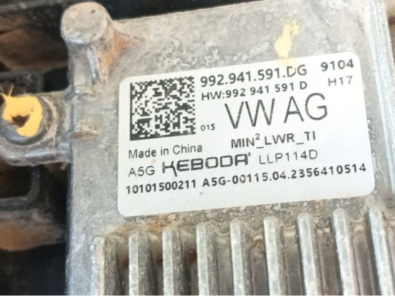 Recambio de faro derecho para volkswagen id.4 (e21) pro eléctrico referencia OEM IAM 11B941030B  