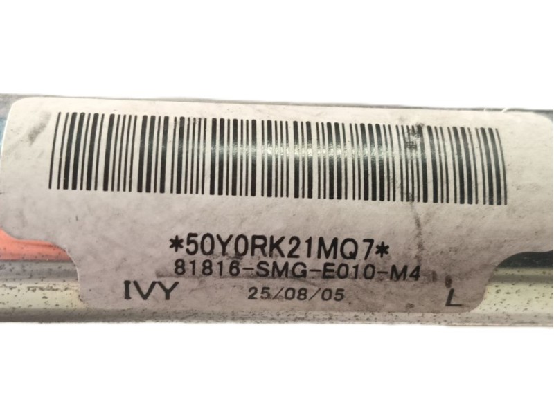 Recambio de cinturon seguridad delantero izquierdo para honda civic viii hatchback (fn, fk) 2.2 ctdi (fk3) referencia OEM IAM   