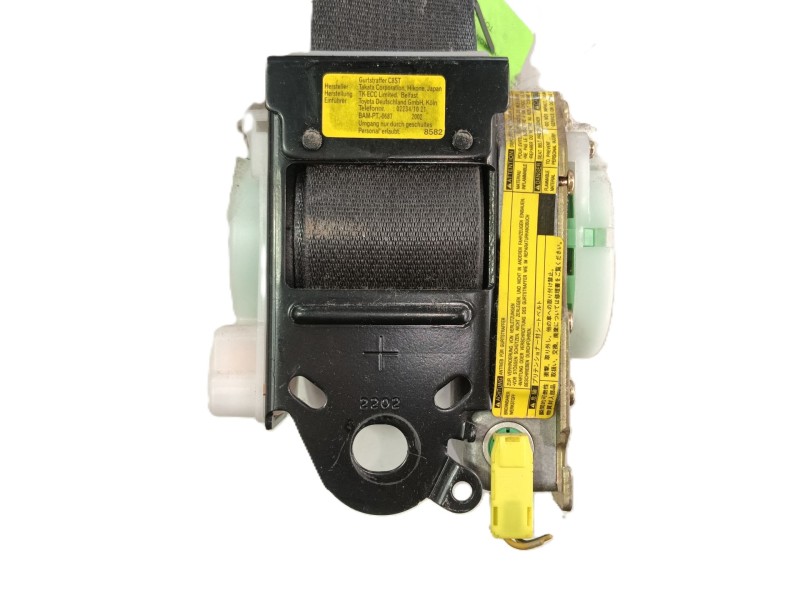 Recambio de cinturon seguridad delantero izquierdo para toyota yaris (_p1_) 1.0 (scp10_) referencia OEM IAM   