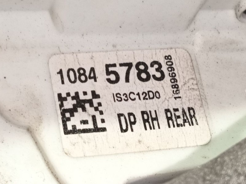 Recambio de cerradura puerta trasera derecha para mg zs suv (azs1) 1.0 t-gdi referencia OEM IAM 10640594  