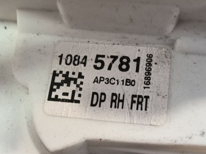 Recambio de cerradura puerta delantera derecha para mg zs suv (azs1) 1.0 t-gdi referencia OEM IAM 10640588  