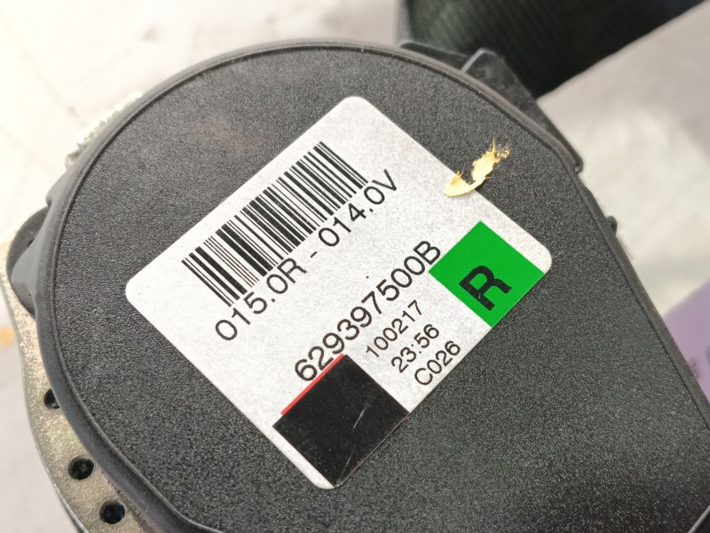 Recambio de cinturon seguridad trasero derecho para land rover discovery sport (l550) 2.0 d referencia OEM IAM LR072156  