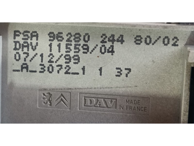 Recambio de bsm para peugeot 206 hatchback (2a/c) 2.0 hdi 90 referencia OEM IAM   