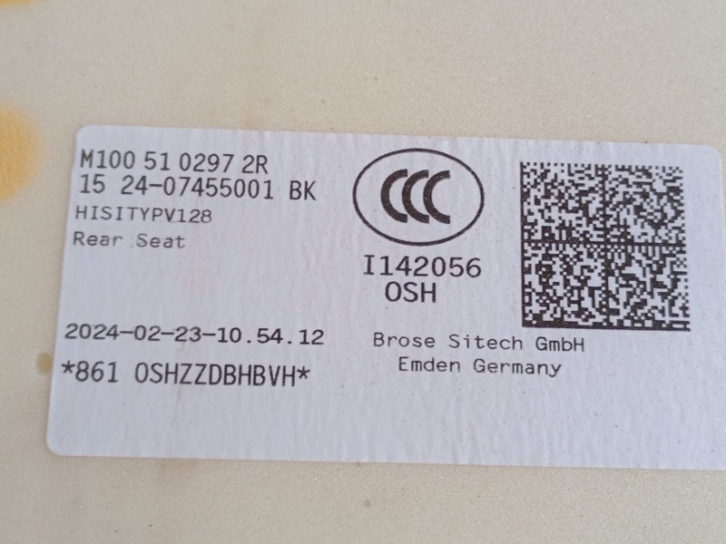 Recambio de asientos traseros para volkswagen id.4 (e21) pro eléctrico referencia OEM IAM   