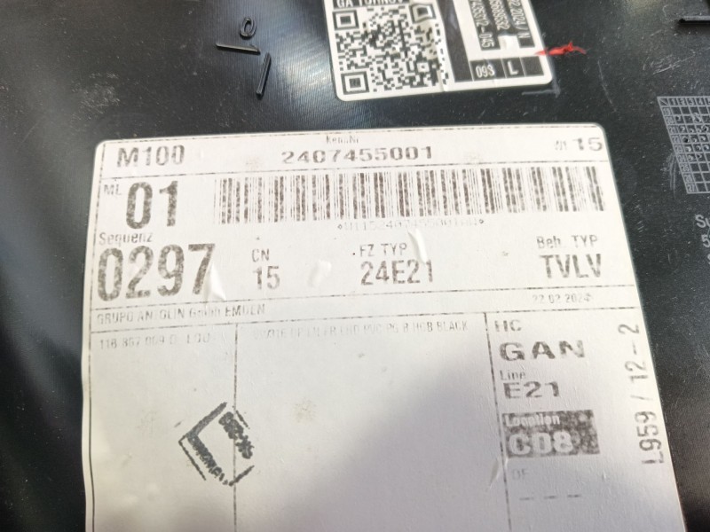 Recambio de guarnecido puerta delantera izquierda para volkswagen id.4 (e21) pro eléctrico referencia OEM IAM   