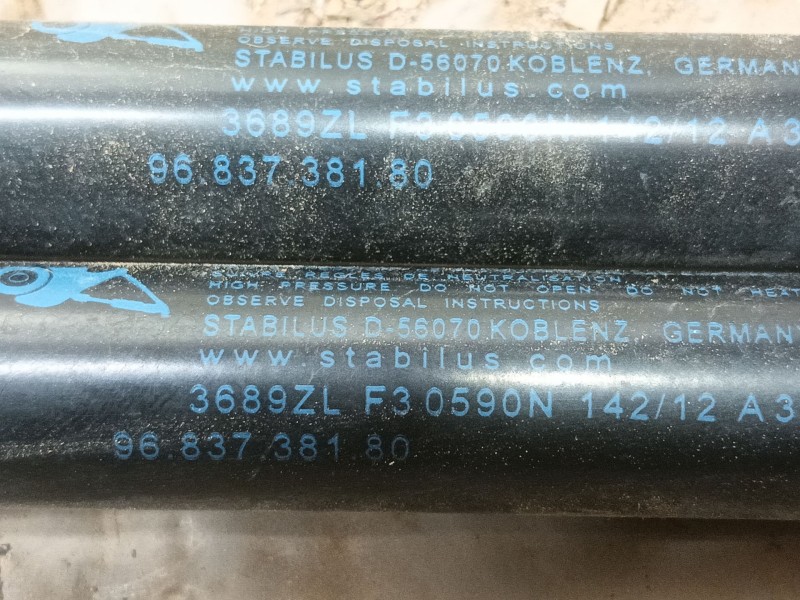 Recambio de amortiguadores maletero / porton para peugeot 5008 (0u_, 0e_) 1.6 hdi referencia OEM IAM   