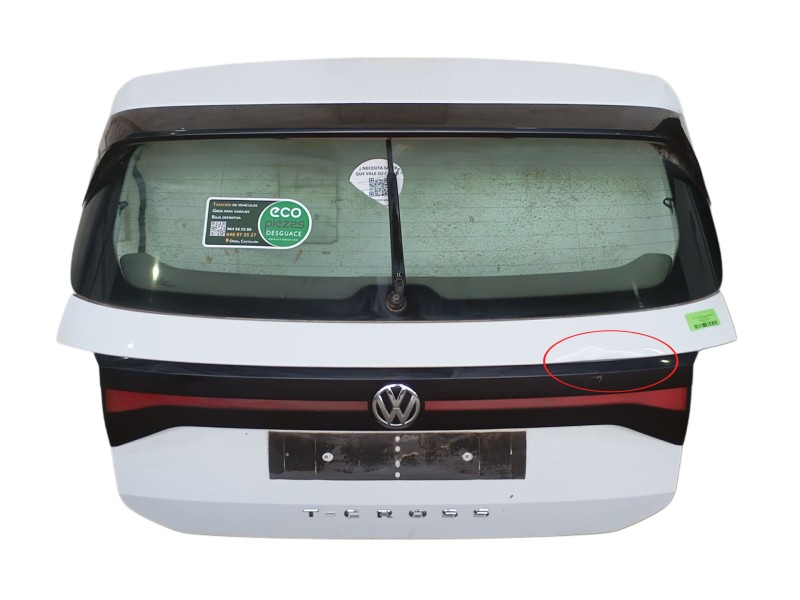 Recambio de porton trasero para volkswagen t-cross (c11, d31) 1.0 tsi referencia OEM IAM 2GM827025D  
