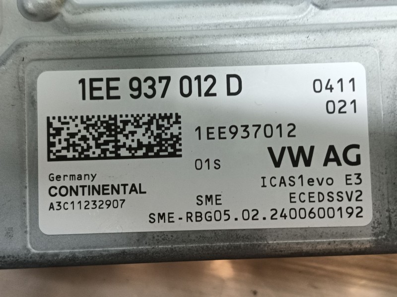 Recambio de modulo electronico para volkswagen id.4 (e21) pro eléctrico referencia OEM IAM 1EE937012D  