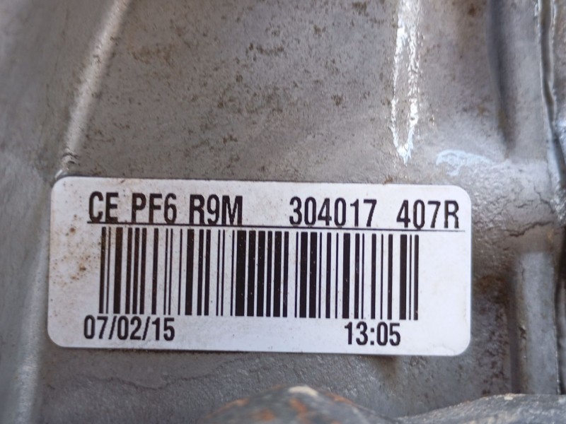 Recambio de caja cambios para opel vivaro b furgoneta (x82) 1.6 cdti (05) referencia OEM IAM 95522268 / 93454291 304017407R 