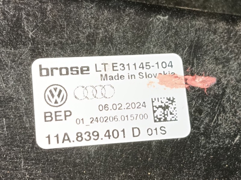 Recambio de elevalunas trasero izquierdo para volkswagen id.4 (e21) pro eléctrico referencia OEM IAM 11A839461E  