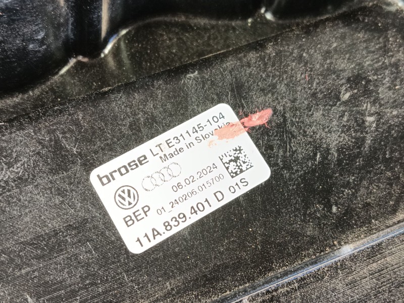Recambio de elevalunas trasero izquierdo para volkswagen id.4 (e21) pro eléctrico referencia OEM IAM 11A839461E  