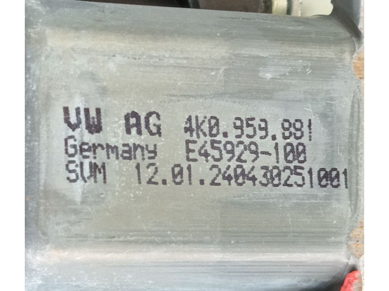 Recambio de elevalunas trasero derecho para volkswagen id.4 (e21) pro eléctrico referencia OEM IAM 11A839462E  