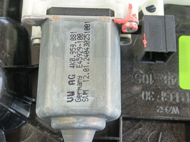 Recambio de elevalunas trasero derecho para volkswagen id.4 (e21) pro eléctrico referencia OEM IAM 11A839462E  
