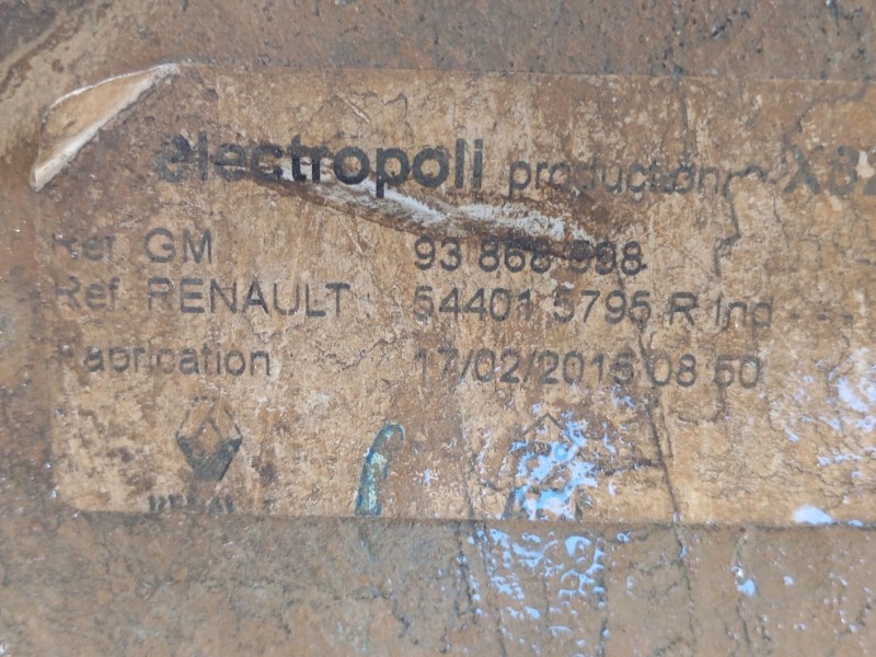 Recambio de puente delantero para opel vivaro b furgoneta (x82) 1.6 cdti (05) referencia OEM IAM  93868508 