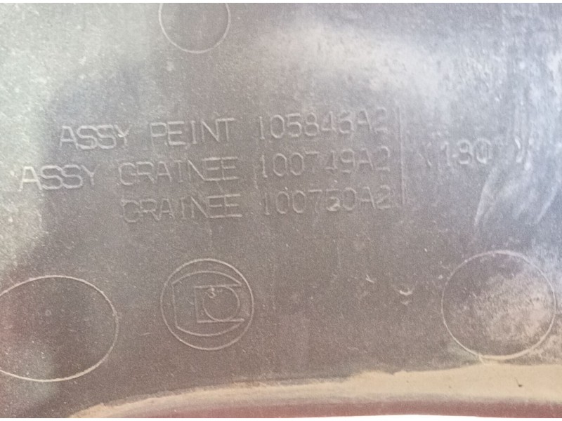 Recambio de piloto trasero derecho para opel vivaro b furgoneta (x82) 1.6 cdti (05) referencia OEM IAM 93867969  