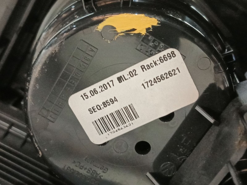 Recambio de consola central para volkswagen golf vii (5g1, bq1, be1, be2) 1.6 tdi referencia OEM IAM   