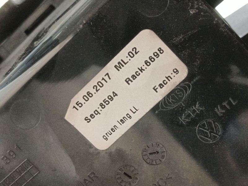 Recambio de consola central para volkswagen golf vii (5g1, bq1, be1, be2) 1.6 tdi referencia OEM IAM   