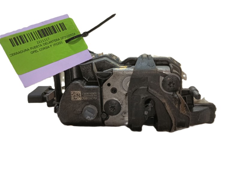 Recambio de cerradura puerta delantera izquierda para opel corsa f (p2jo) corsa-e (68) referencia OEM IAM  16944412 