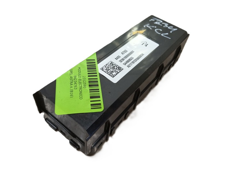 Recambio de modulo electronico para opel astra k (b16) 1.4 turbo (68) referencia OEM IAM 84234763  