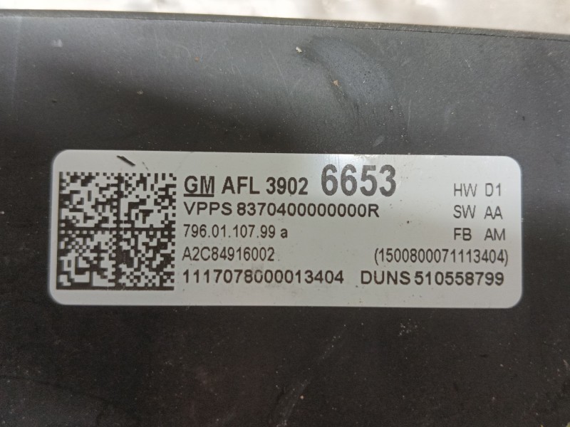 Recambio de modulo electronico para opel astra k (b16) 1.4 turbo (68) referencia OEM IAM   