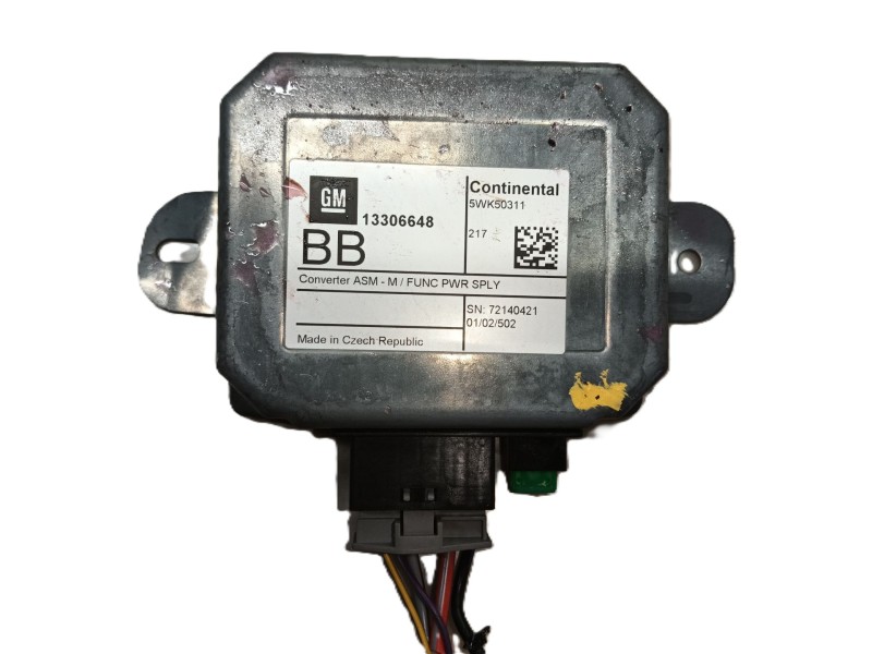 Recambio de modulo electronico para opel astra k (b16) 1.4 turbo (68) referencia OEM IAM 13306648  