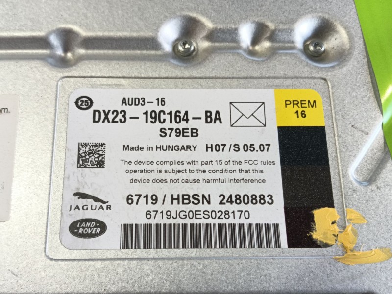 Recambio de amplificador para land rover range rover sport ii (l494) 4.4 sdv8 4x4 referencia OEM IAM  DX2319C164BA 