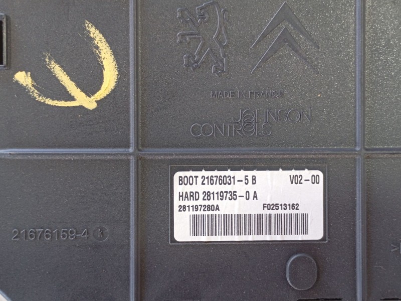 Recambio de bsi para peugeot 307 break (3e) 2.0 hdi 135 referencia OEM IAM  216760315B 