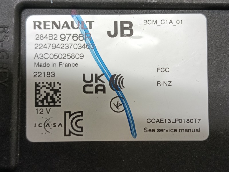Recambio de modulo electronico para renault captur ii (hf_) tce 140 (hfn0) referencia OEM IAM   