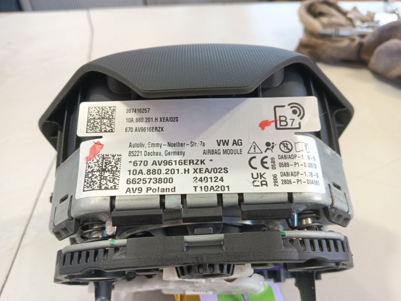 Recambio de airbag delantero izquierdo para volkswagen id.4 (e21) pro eléctrico referencia OEM IAM 10A880201GXEA  