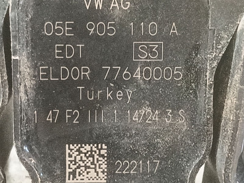 Recambio de bobina encendido para cupra formentor (km7, kmp) 1.5 tsi referencia OEM IAM 5E905110A  