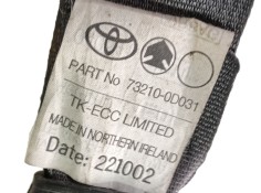 Recambio de cinturon seguridad delantero derecho para toyota yaris (_p1_) 1.0 (scp10_) referencia OEM IAM 732100D031 221002  2