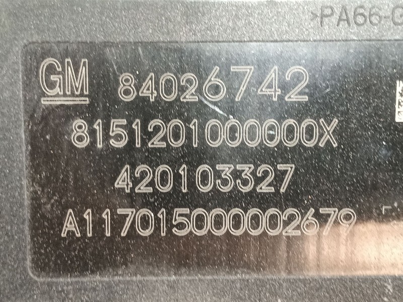 Recambio de modulo electronico para opel astra k (b16) 1.4 turbo (68) referencia OEM IAM  84026742 