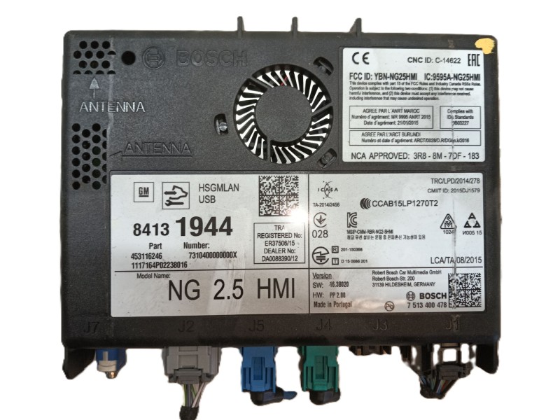 Recambio de modulo electronico para opel astra k (b16) 1.4 turbo (68) referencia OEM IAM   