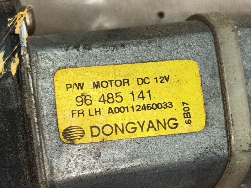 Recambio de elevalunas delantero izquierdo para chevrolet matiz (m200, m250) 0.8 referencia OEM IAM 96601565 96485141 