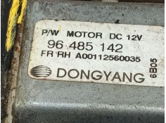 Recambio de elevalunas delantero derecho para chevrolet matiz (m200, m250) 0.8 referencia OEM IAM 96601565 96485142  2