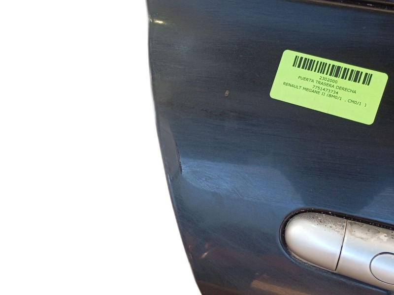 Recambio de puerta trasera derecha para renault megane ii (bm0/1_, cm0/1_) 1.6 16v (bm0c, cm0c) referencia OEM IAM 7751473734  