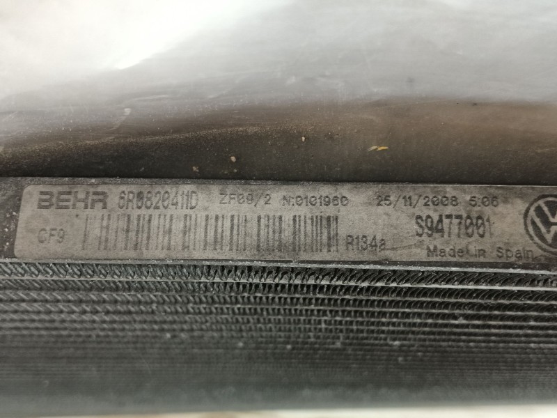 Recambio de condensador / radiador aire acondicionado para seat ibiza iv (6j5, 6p1) 1.9 tdi referencia OEM IAM 6R0820411D S94770
