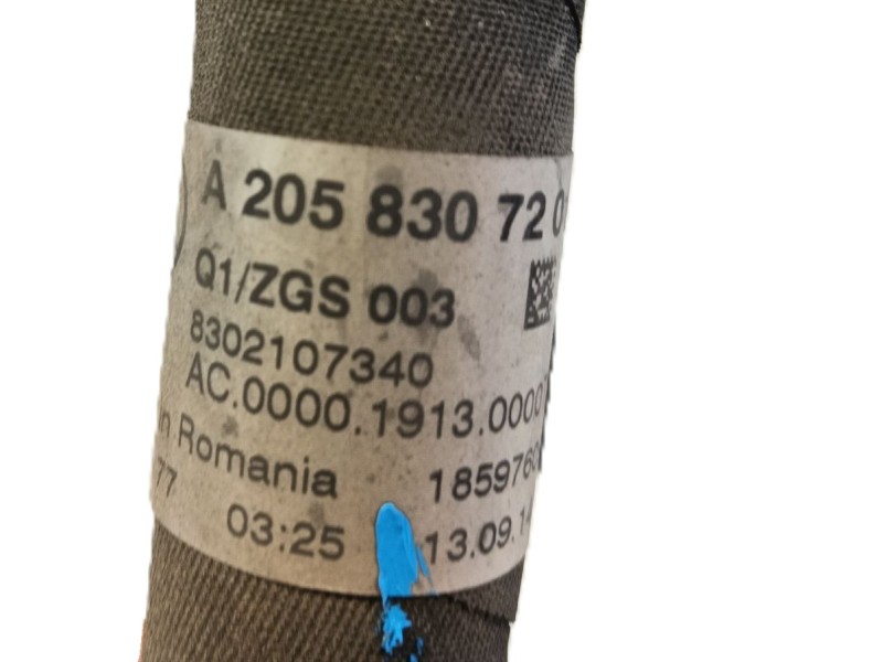 Recambio de tubos aire acondicionado para mercedes-benz clase c (w205) c 180 bluetec / d (205.036) referencia OEM IAM A205830720