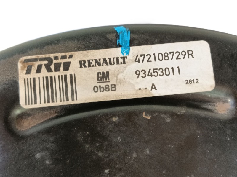Recambio de servofreno para opel vivaro b furgoneta (x82) 1.6 cdti (05) referencia OEM IAM   