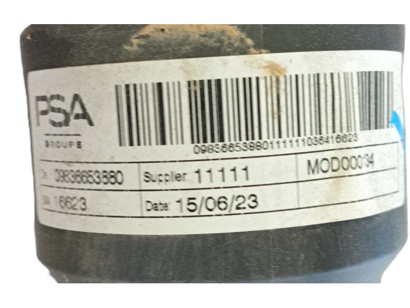 Recambio de amortiguador trasero izquierdo para peugeot 2008 ii (ud_, us_, uy_, uj_, ur_, uc_) 1.2 puretech 130 referencia OEM I