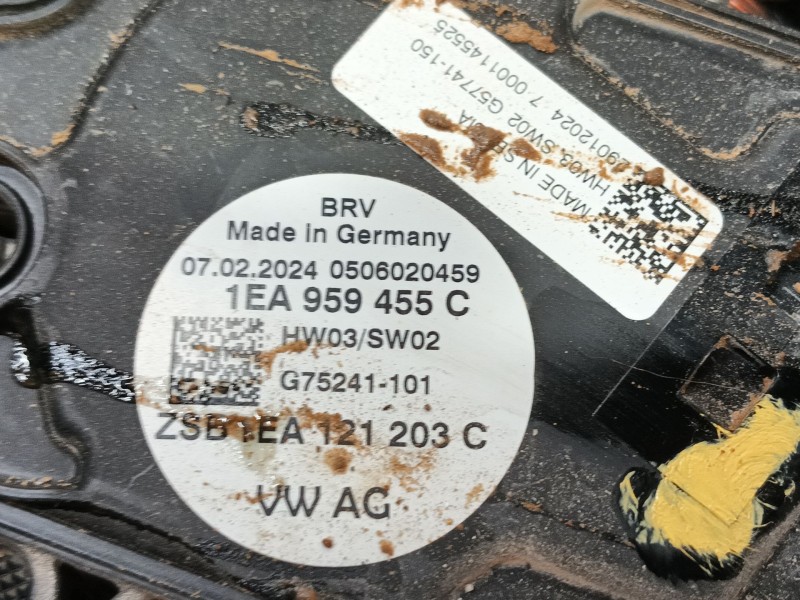Recambio de electroventilador para volkswagen id.4 (e21) pro eléctrico referencia OEM IAM 1EA121203C 1EA959455C 