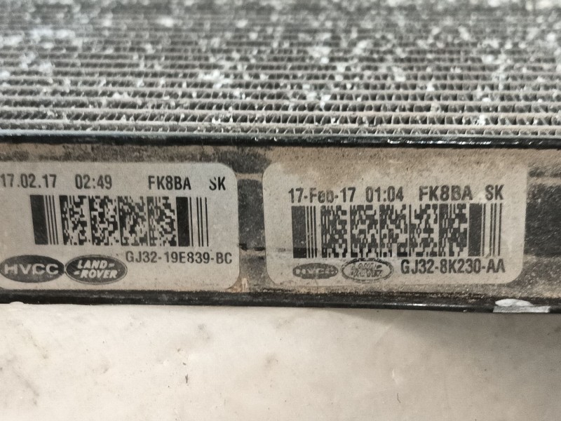 Recambio de radiador agua para land rover discovery sport (l550) 2.0 d referencia OEM IAM LR075359  