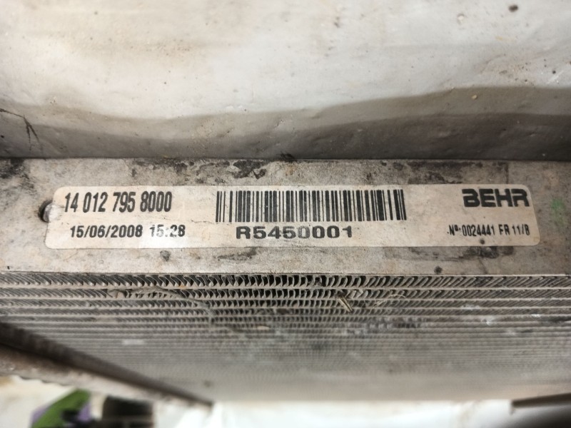 Recambio de radiador agua para peugeot expert tepee (vf3x_) 1.6 hdi 90 16v referencia OEM IAM 1330Q7  