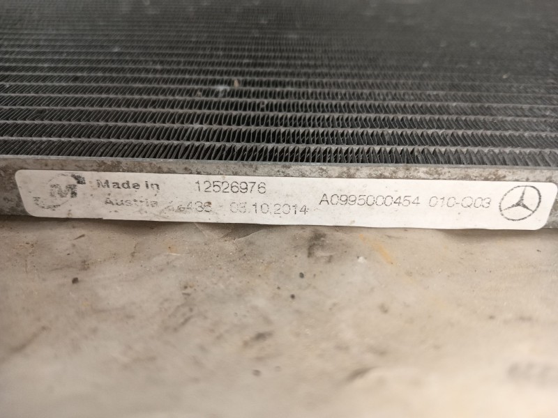 Recambio de condensador / radiador aire acondicionado para mercedes-benz clase c (w205) c 180 bluetec / d (205.036) referencia O