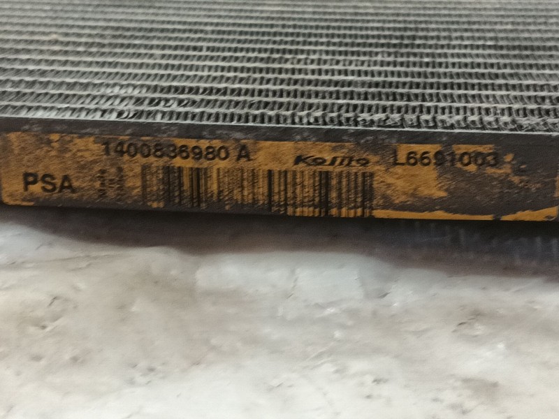 Recambio de condensador / radiador aire acondicionado para peugeot expert tepee (vf3x_) 1.6 hdi 90 16v referencia OEM IAM 6455ES